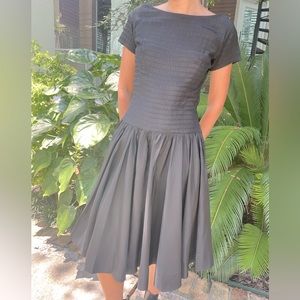 Witchy Black Vintage Dress